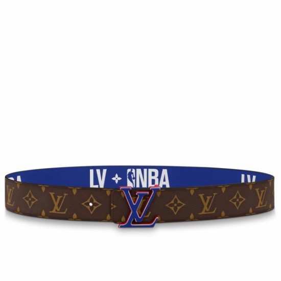 Fake Louis Vuitton LVxNBA LV 3 Steps 40MM Reversible Belt MP278V Replica