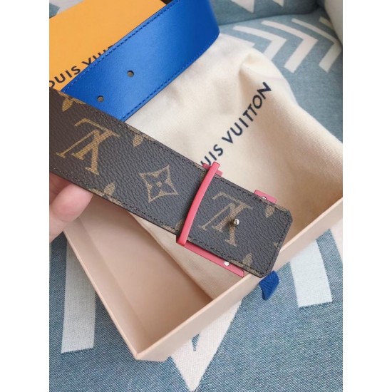 Fake Louis Vuitton LVxNBA LV 3 Steps 40MM Reversible Belt MP278V Replica