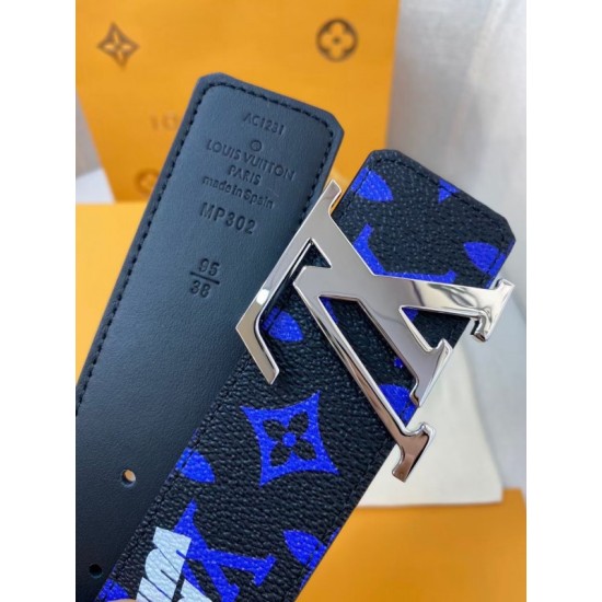 Replica Louis Vuitton LV Initiales Everyday LV 40MM Reversible Belt MP302V