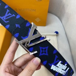 Replica Louis Vuitton LV Initiales Everyday LV 40MM Reversible Belt MP302V