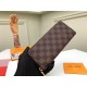 Replica Louis Vuitton Clemence Wallet Damier Ebene N41626