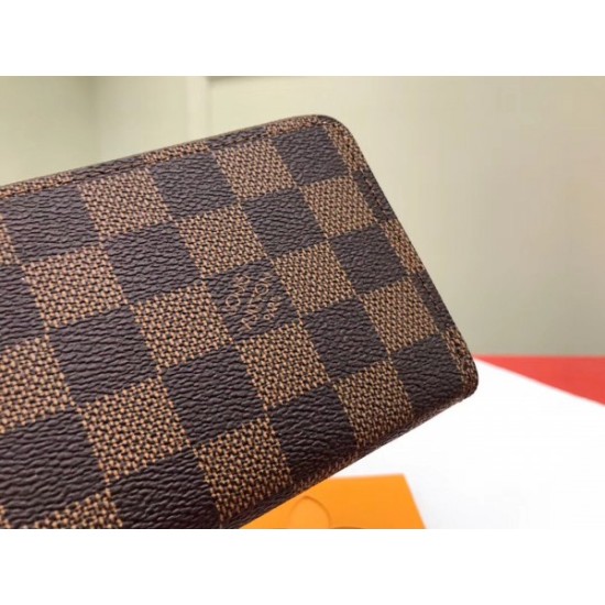 Replica Louis Vuitton Clemence Wallet Damier Ebene N41626