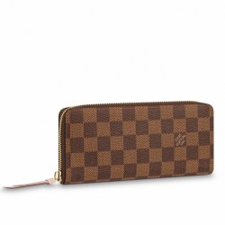 Replica Louis Vuitton Clemence Wallet Damier Ebene N41626