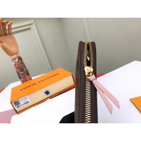Replica Louis Vuitton Clemence Wallet Damier Ebene N41626