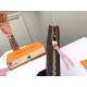 Replica Louis Vuitton Clemence Wallet Damier Ebene N41626
