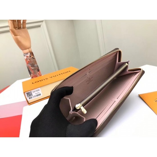 Replica Louis Vuitton Clemence Wallet Damier Ebene N41626