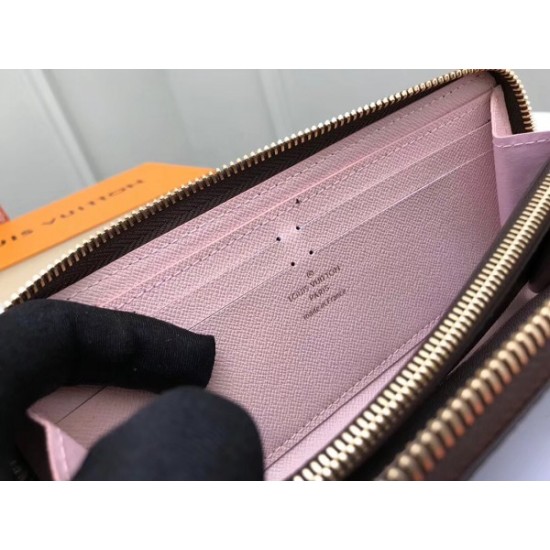 Replica Louis Vuitton Clemence Wallet Damier Ebene N41626
