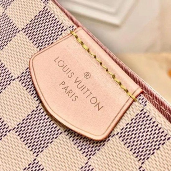 Fake Louis Vuitton Graceful PM Bag Damier Azur N42249 Replica