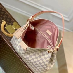 Fake Louis Vuitton Graceful PM Bag Damier Azur N42249 Replica