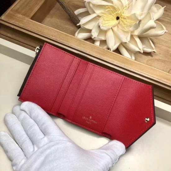 Fake Louis Vuitton Zoe Wallet Damier Ebene N60166 Replica