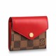 Fake Louis Vuitton Zoe Wallet Damier Ebene N60166 Replica