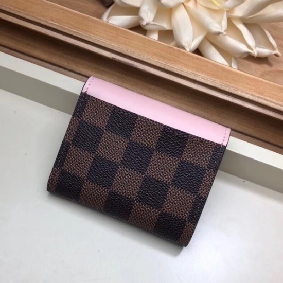 Fake Louis Vuitton Zoe Wallet Damier Ebene N60167 Replica