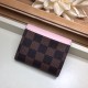 Fake Louis Vuitton Zoe Wallet Damier Ebene N60167 Replica