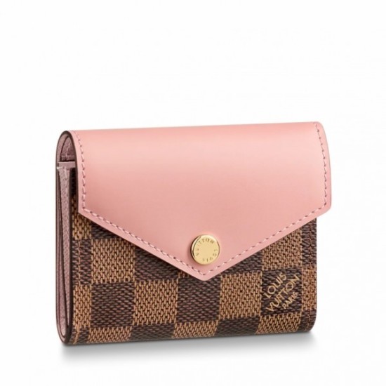 Fake Louis Vuitton Zoe Wallet Damier Ebene N60167 Replica