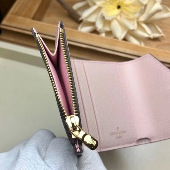 Fake Louis Vuitton Zoe Wallet Damier Ebene N60167 Replica