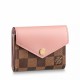 Fake Louis Vuitton Zoe Wallet Damier Ebene N60167 Replica