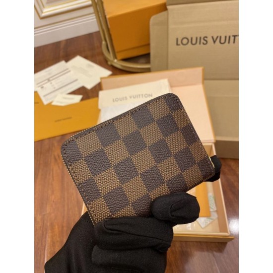 Replica Louis Vuitton Zippy Coin Purse Damier Ebene N60213