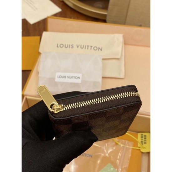 Replica Louis Vuitton Zippy Coin Purse Damier Ebene N60213