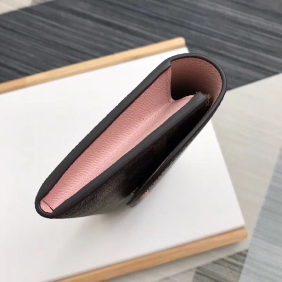 Fake Louis Vuitton Emilie Wallet Damier Ebene N60214 Replica