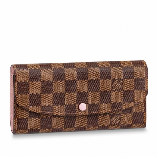 Fake Louis Vuitton Emilie Wallet Damier Ebene N60214 Replica