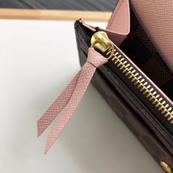 Fake Louis Vuitton Emilie Wallet Damier Ebene N60214 Replica