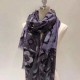 Replica Louis Vuitton Anthracite Kamonogram Stole M71035 Replica Louis Vuitton Anthracite Kamonogram Stole M71035