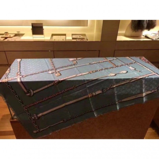 Replica Louis Vuitton  Ciel Monogram Confidential Shawl M78697