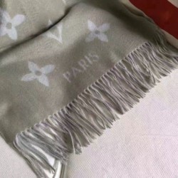 Replica Louis Vuitton  Grey Reykjavik Scarf M70462