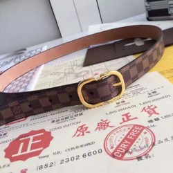 Fake Louis Vuitton Mini 25MM Belt Damier Ebene M9744V Replica Replica Louis Vuitton Mini 25MM Belt Damier Ebene M9744V