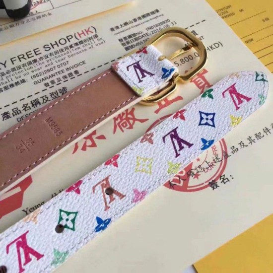 Replica Louis Vuitton Mini 25MM Belt Monogram Multicolor M9585W Replica Louis Vuitton Mini 25MM Belt Monogram Multicolor M9585W