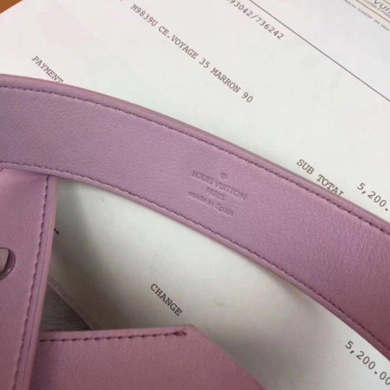 Replica Louis Vuitton  Monoglam 30mm Belt Monogram M9302U