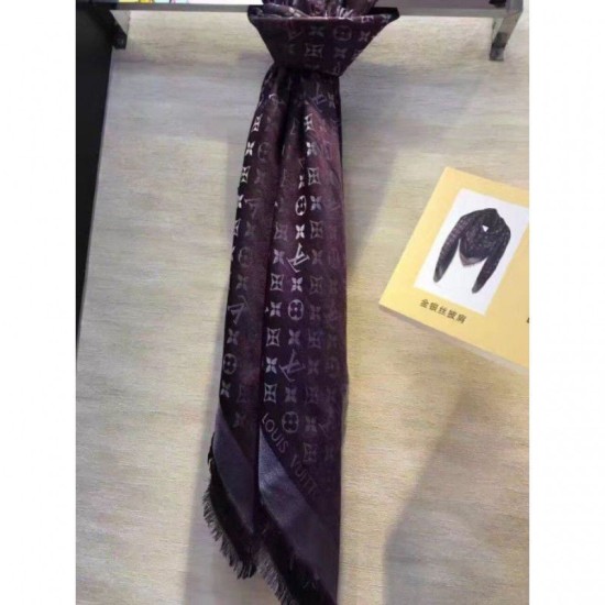 Replica Louis Vuitton  Monogram Shine Shawl M74245