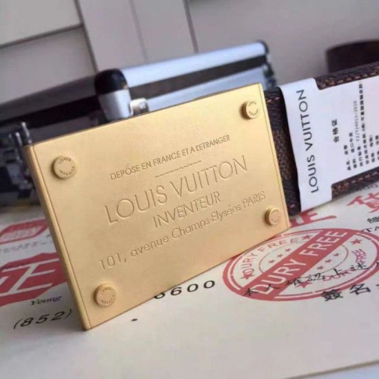 Fake Louis Vuitton Neo Inventeur Reversible 40MM Belt Ebene M9235Q Replica Fake Louis Vuitton Neo Inventeur Reversible 40MM Belt Ebene M9235Q Replica