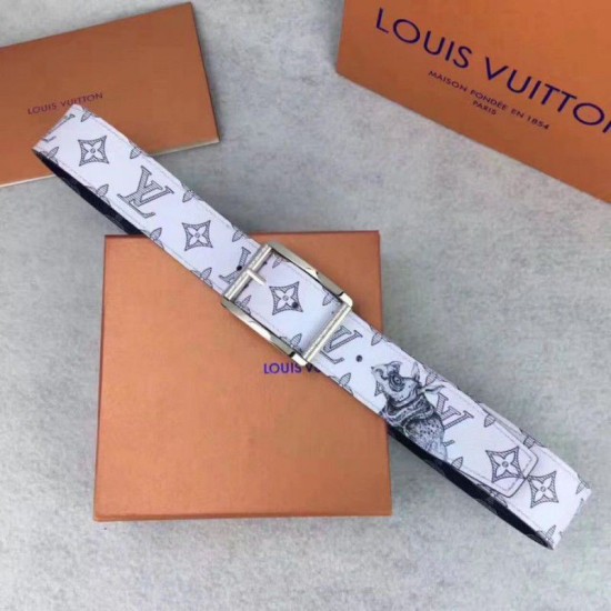 Replica Louis Vuitton Reverso 40MM Belt Monogram Savane MP010S Replica Louis Vuitton Reverso 40MM Belt Monogram Savane MP010S