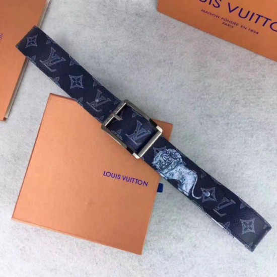 Replica Louis Vuitton Reverso 40MM Belt Monogram Savane MP010S Replica Louis Vuitton Reverso 40MM Belt Monogram Savane MP010S