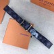 Replica Louis Vuitton Reverso 40MM Belt Monogram Savane MP010S Replica Louis Vuitton Reverso 40MM Belt Monogram Savane MP010S