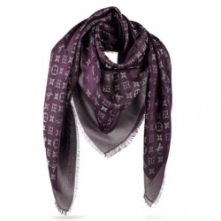 Replica Louis Vuitton  Monogram Shine Shawl M74245