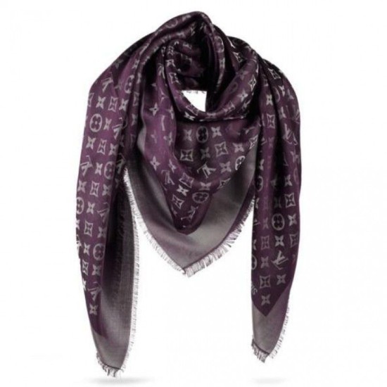Replica Louis Vuitton  Monogram Shine Shawl M74245