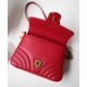 Fake Gucci GG Marmont mini top handle bag 547260 Red Replica Replica Gucci GG Marmont mini top handle bag 547260 Red
