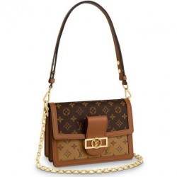 Replica Louis Vuitton Dauphine Bag Monogram Calfskin M44391