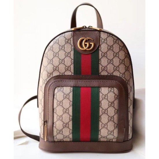 Fake Gucci Ophidia GG small backpack 547965 Dark Coffee Replica Replica Gucci Ophidia GG small backpack 547965 Dark Coffee