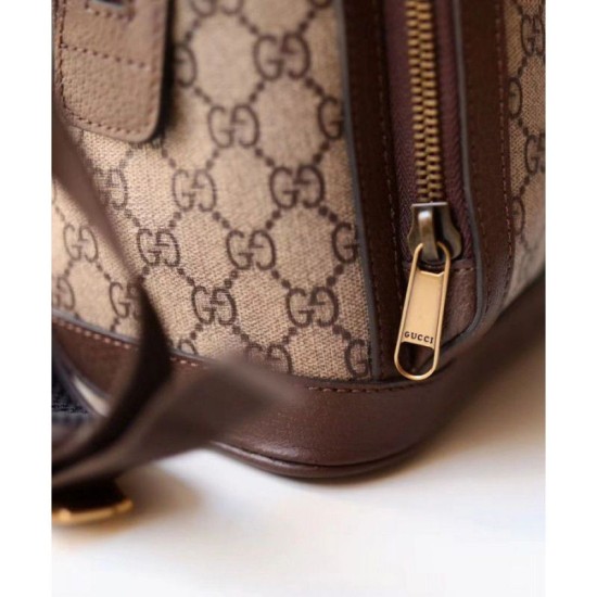 Fake Gucci Ophidia GG small backpack 547965 Dark Coffee Replica Replica Gucci Ophidia GG small backpack 547965 Dark Coffee