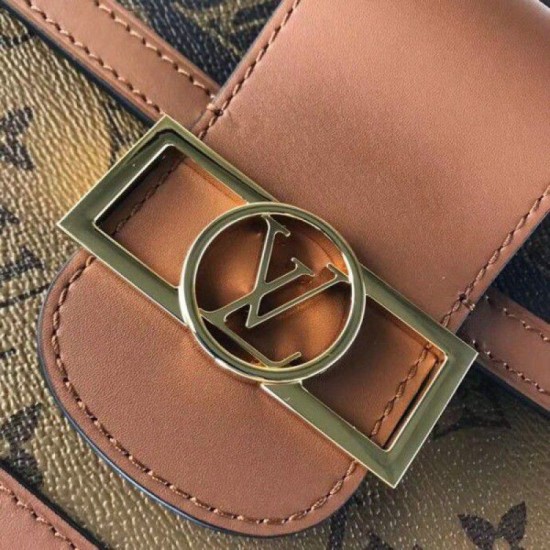Replica Louis Vuitton Dauphine Bag Monogram Calfskin M44391
