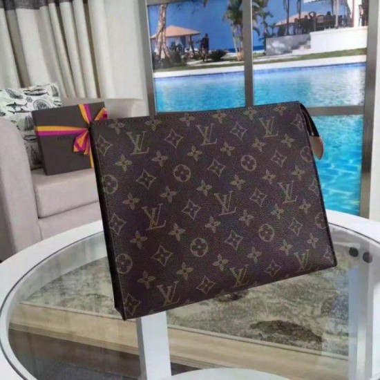 Fake Louis Vuitton Toiletry Pouch 26 Monogram Canvas M47542 Replica