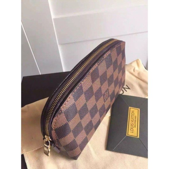Fake Louis Vuitton Cosmetic Pouch Damier Ebene N47516 Replica