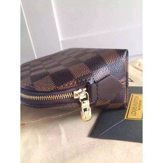 Fake Louis Vuitton Cosmetic Pouch Damier Ebene N47516 Replica