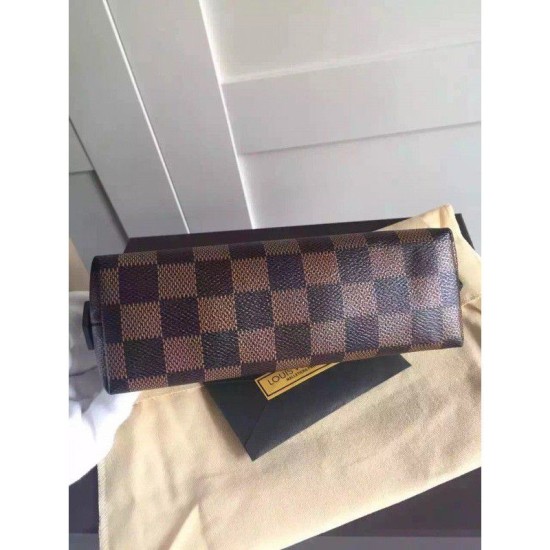 Fake Louis Vuitton Cosmetic Pouch Damier Ebene N47516 Replica