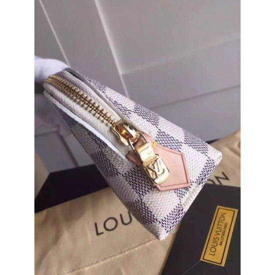 Replica Louis Vuitton Cosmetic Pouch Damier Azur N60024