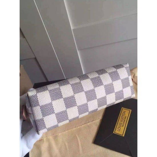 Replica Louis Vuitton Cosmetic Pouch Damier Azur N60024