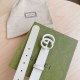 Replica Gucci GG Marmont thin 3cm belt 414516 White